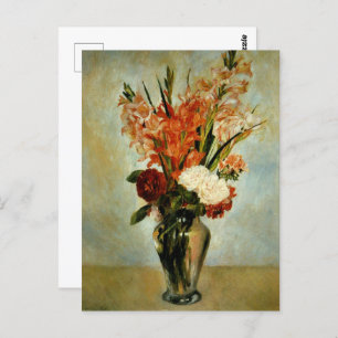 Gladiolus  by Auguste Renoir Postcard