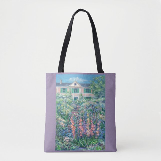 Glads at Giverny Tote Bag (Front)