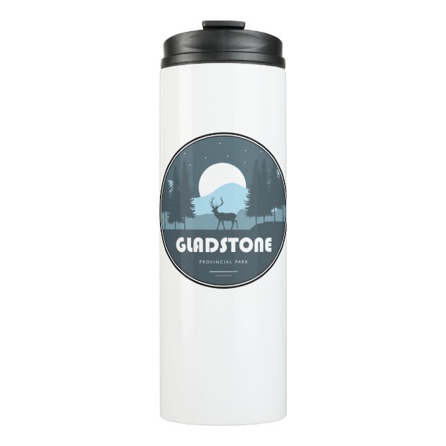 Gladstone Provincial Park Deer Thermal Tumbler (Front)