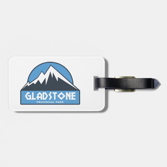 Gladstone Provincial Park Luggage Tag (Back Horizontal)