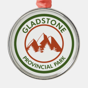 Gladstone Provincial Park Metal Tree Decoration