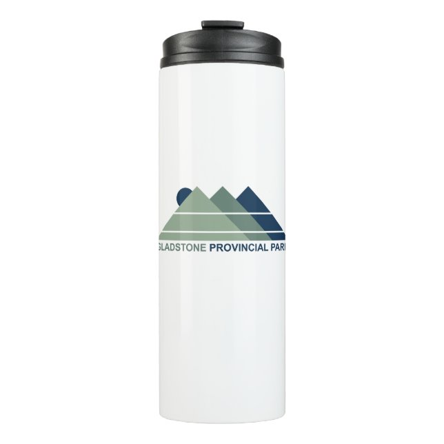 Gladstone Provincial Park Mountain Sun Thermal Tumbler (Front)