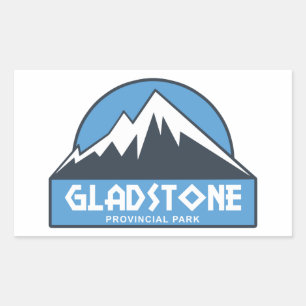 Gladstone Provincial Park Rectangular Sticker