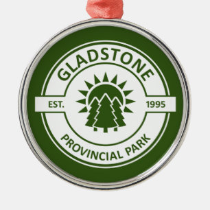Gladstone Provincial Park Sun Trees Metal Tree Decoration