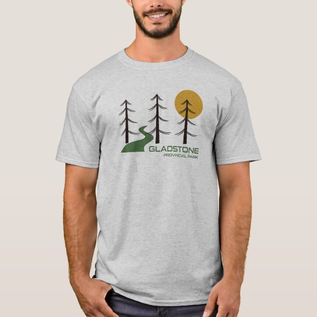 Gladstone Provincial Park Trail T-Shirt (Front)