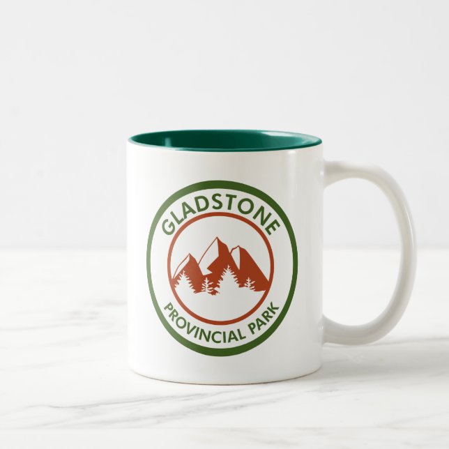 Gladstone Provincial Park Two-Tone Coffee Mug (Right)
