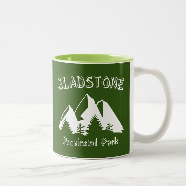 Gladstone Provincial Park Two-Tone Coffee Mug (Right)