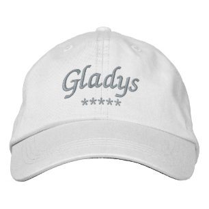 Gladys Name Embroidered Hat