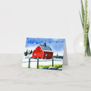 Glædelig jul, Danish Christmas Card