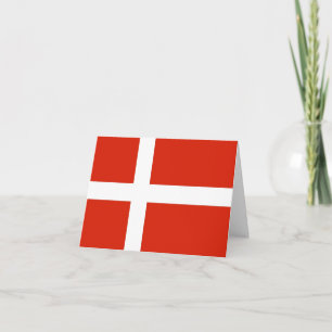 Glædelig Jul og Godt Nytår, Danish Merry Christmas Holiday Card