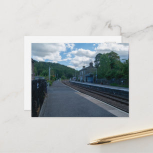 Glaisdale Railway Station Postcard