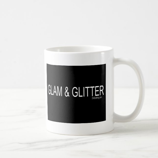 GLAM and GLITTER Coffee Mug (Right)