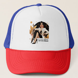 Glam Attitude – I Just Have Standards Trucker Hat