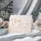 Glam blush glitter rose gold calligraphy thank you
