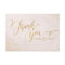Glam blush glitter rose gold calligraphy thank you