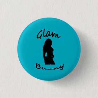 Glam Bunny Logo Pin