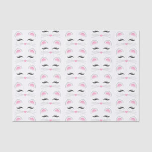 Glam Cat Face Tissue Paper