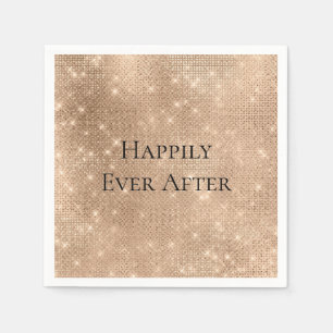 Glam Champagne Glitz Napkin