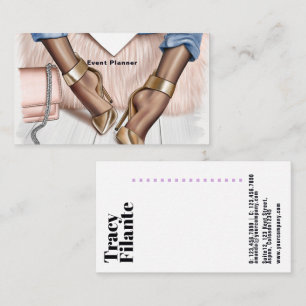 Glam Chic Fashion Business Card