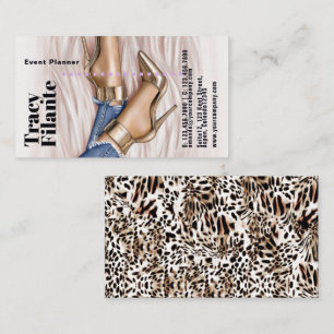 Glam Chic Fashion Business Card