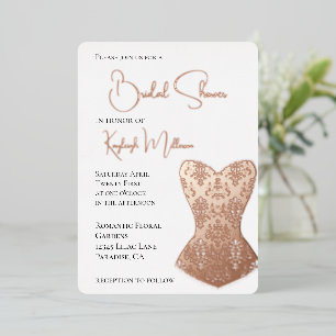 Glam Corset Bridal Shower