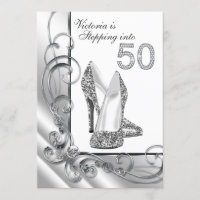 Glam Diamond Stepping Into 50 Birthday Party