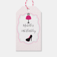 Glam Fashion Diva Birthday Party Guest Favour