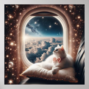 Glam fashion luxury lifestyle photo poster