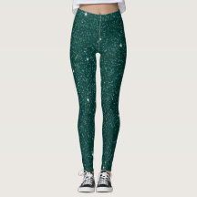 Glam Gift Cute Modern Hunter Green Sparkle Glitter