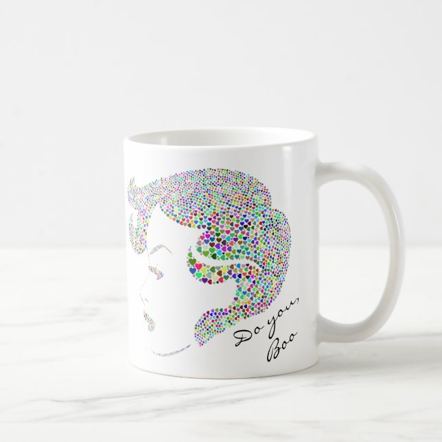 Glam Girl self girl power quote Coffee Mug (Right)