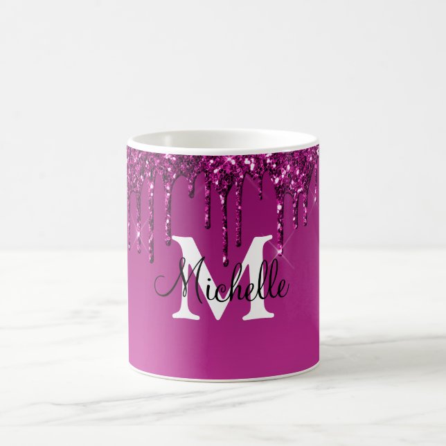 Glam & Glitter Personalised Coffee Mug (Center)