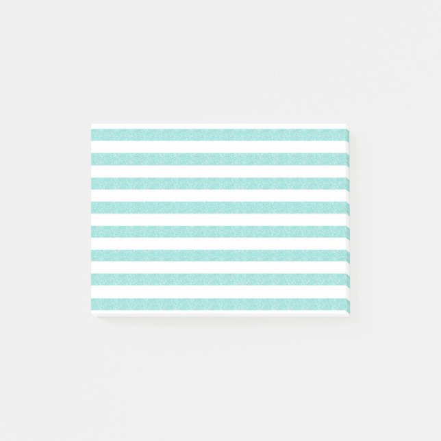 Glam & Glitter Stripes Post-it Notes (Front)