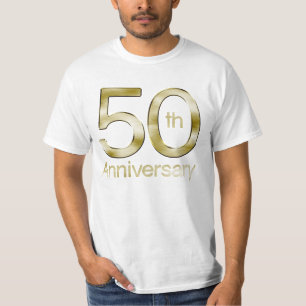 Glam Gold 50th Anniversary T-Shirt