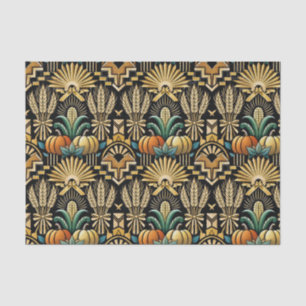 Glam Gold Art Deco Harvest Tissue Paper
