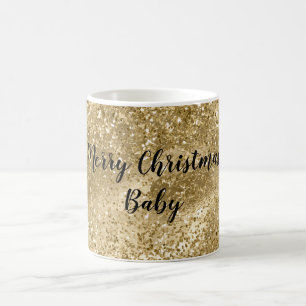 Glam Gold Glitter Coffee Mug