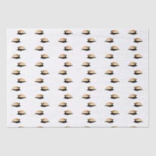 Glam Gold Glitter Eyelashes  Tissue Paper