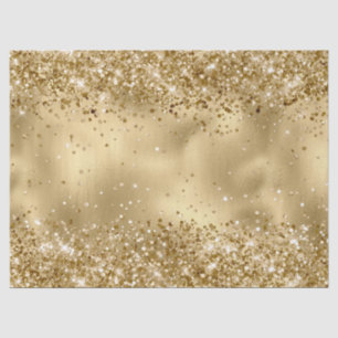 Glam Gold Luxe Glitzy Sparkle Glitter       Tissue Paper