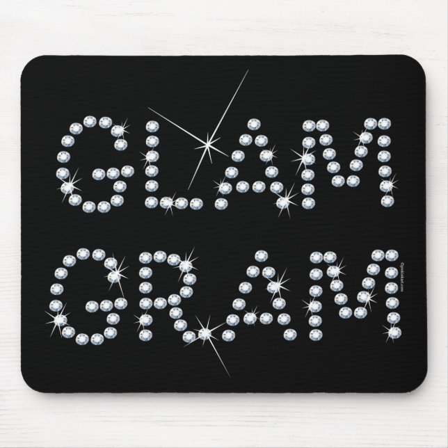 Glam Gram Mouse Mat (Front)