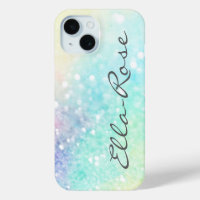 Glam Holographic Glitter Colourful Pretty Pattern