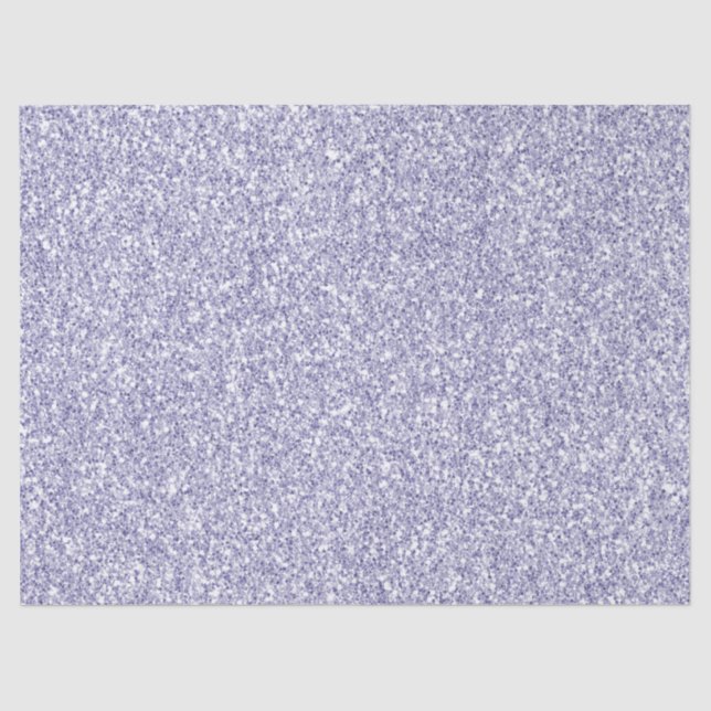 Glam Lavender Lilac Purple Glitter  Tissue Paper (Front)