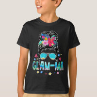Glam-ma Hello Summer Beach Lover Messy Bun Summert