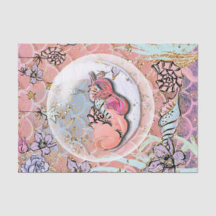 Glam Mermaid Girls Baby Shower Birthday Party Tissue Paper