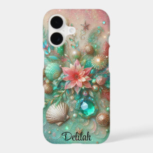 Glam Mint and Coral Ocean Treasures