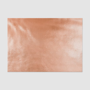 Glam Orange Peach Spice Birthday Tissue Paper