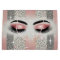 Glam Pink Glitter Eyelashes Monogram 