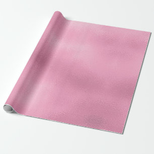 Glam Pink Ombre Wrapping Paper