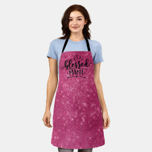Glam & Pink Shimmery Apron