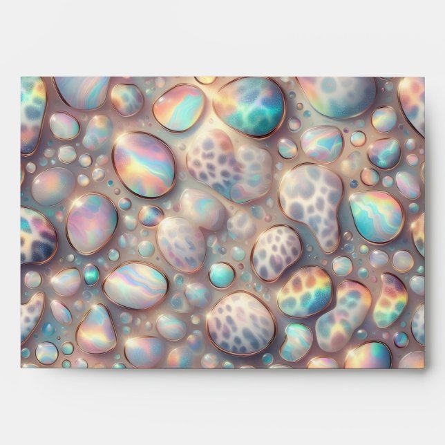 Glam Posh Wedding Envelopes (Front)