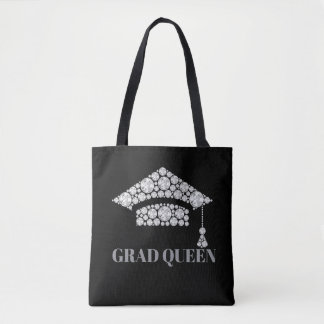 Glam Queen Graduation Tote Bag