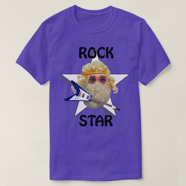 Glam Rock Star T-Shirt (Design Front)
